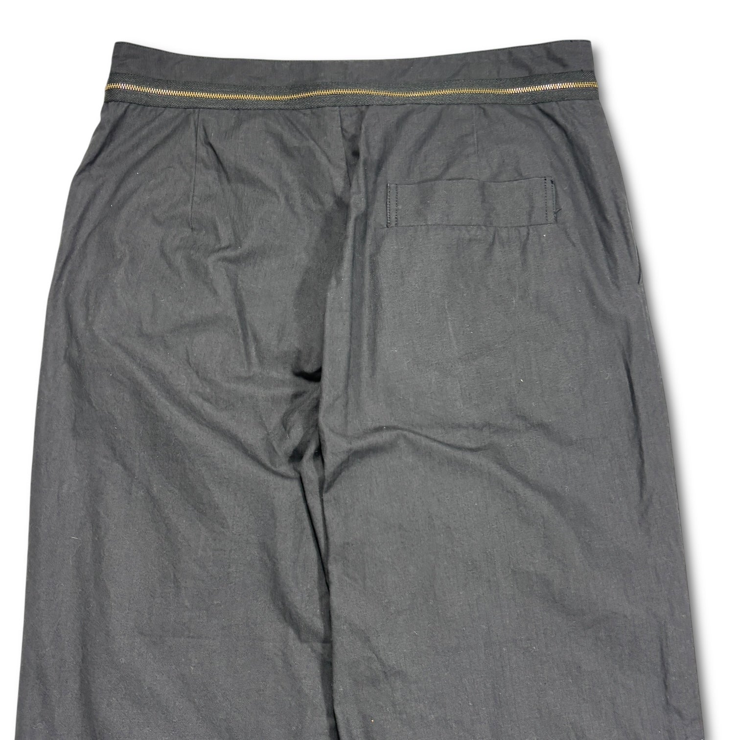 00s Vivienne Westwood Zip Parachute Pants Black