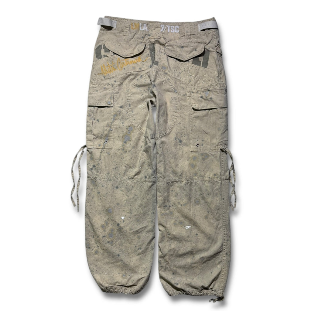 [13each remake] 00s Live Machanics parachute pants