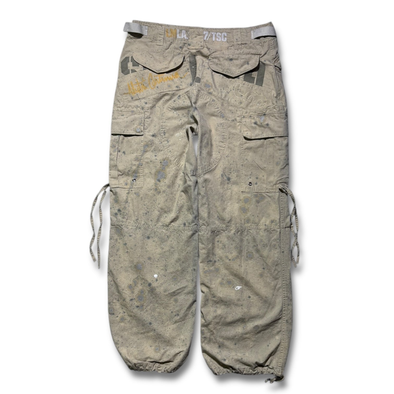 [13each remake] 00s Live Machanics parachute pants