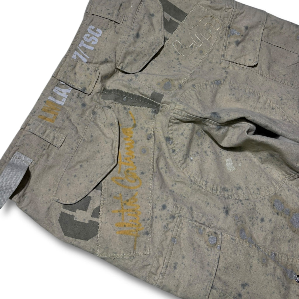 [13each remake] 00s Live Machanics parachute pants