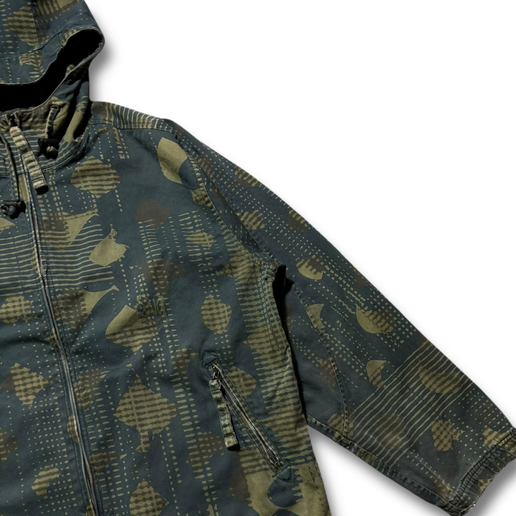 2002 BALANCEWEARDESIGN Green Hooded Light Jacket