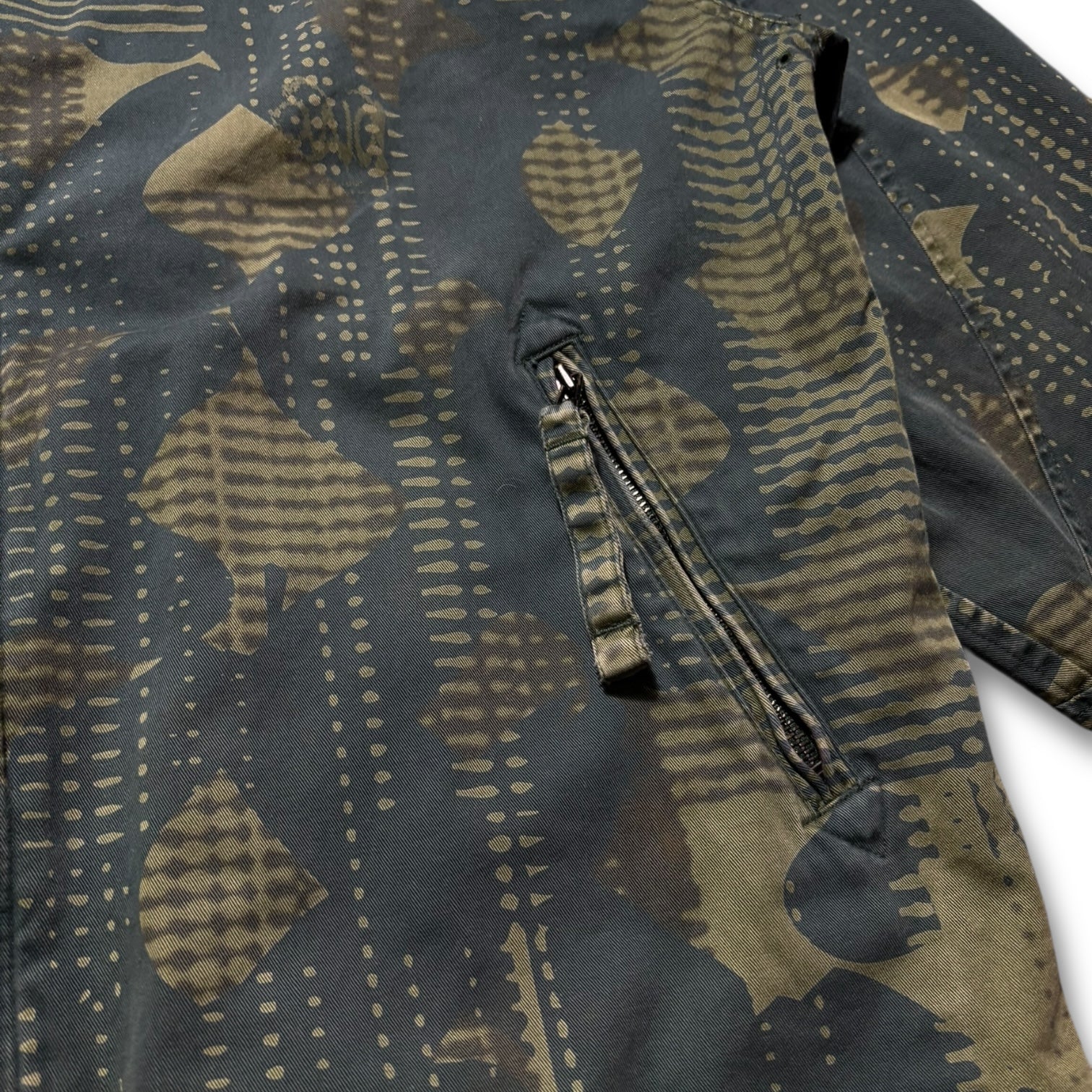 2002 BALANCEWEARDESIGN Green Hooded Light Jacket