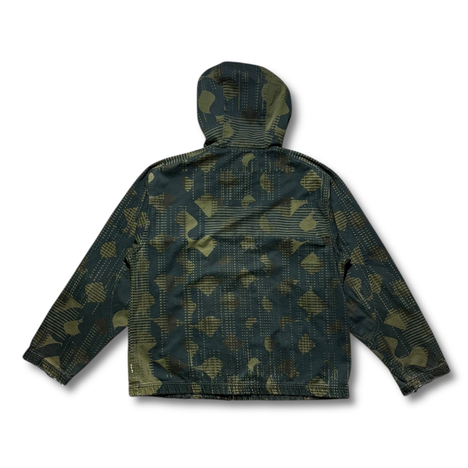 2002 BALANCEWEARDESIGN Green Hooded Light Jacket