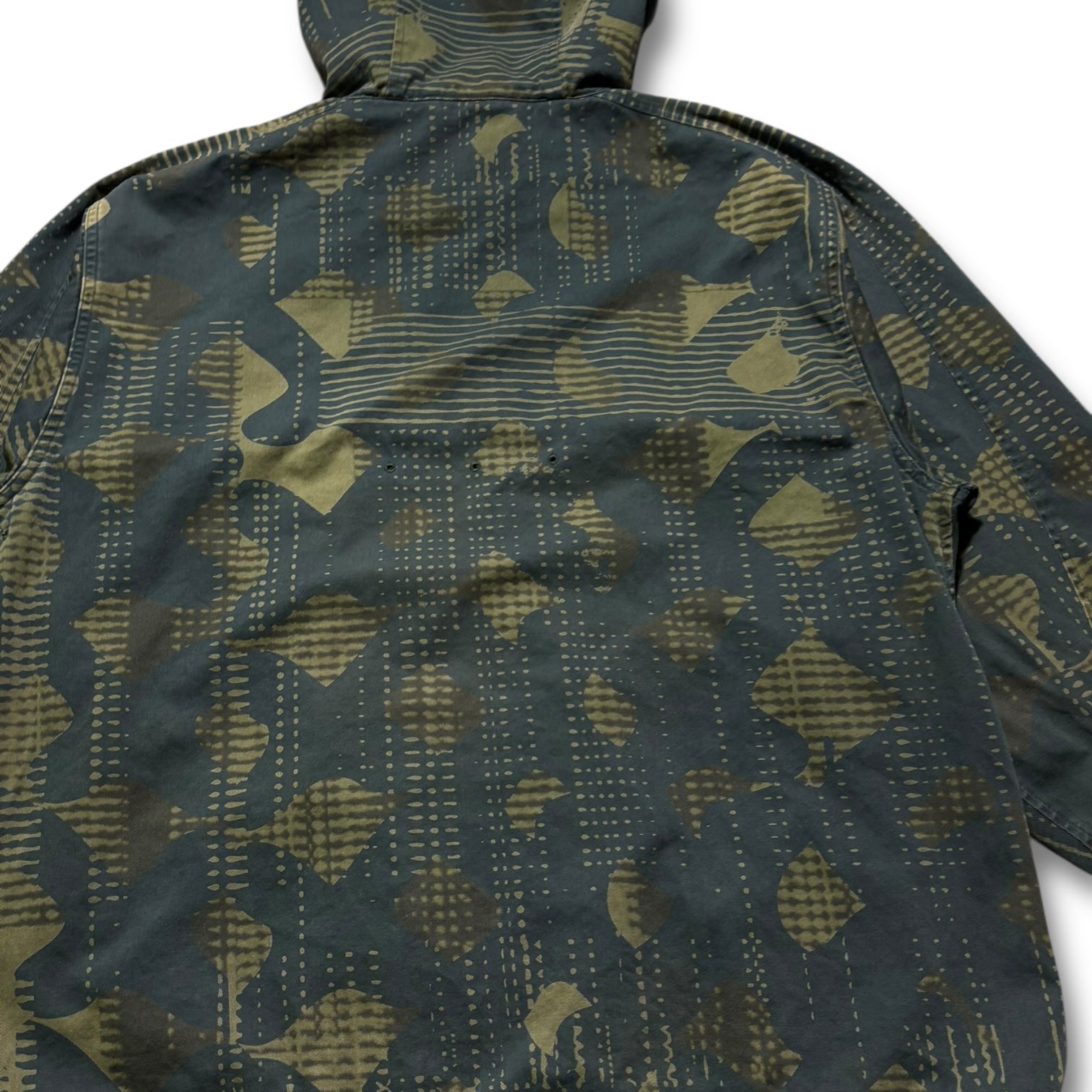 2002 BALANCEWEARDESIGN Green Hooded Light Jacket