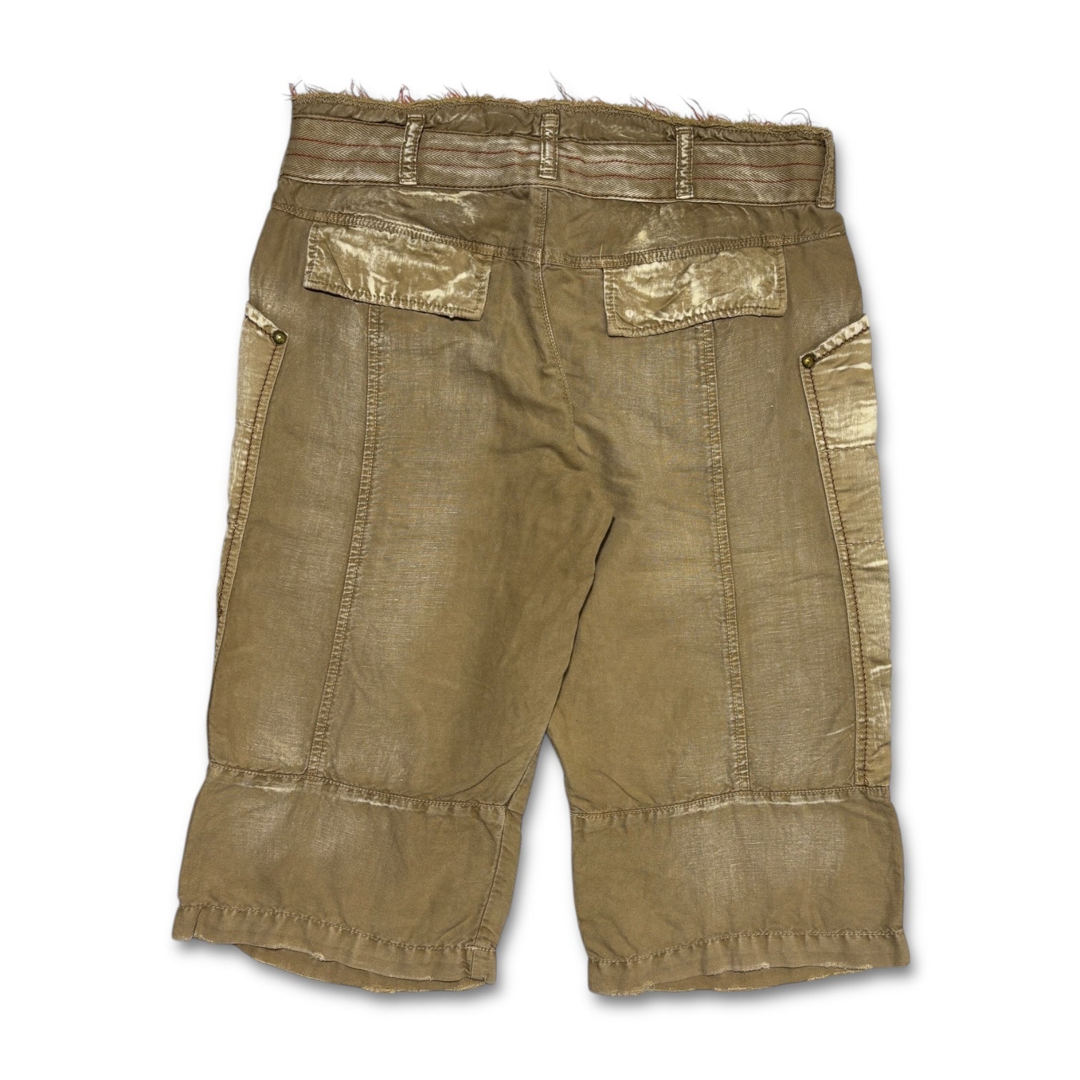 00s Marithe Francois Girbaud Damaged shorts