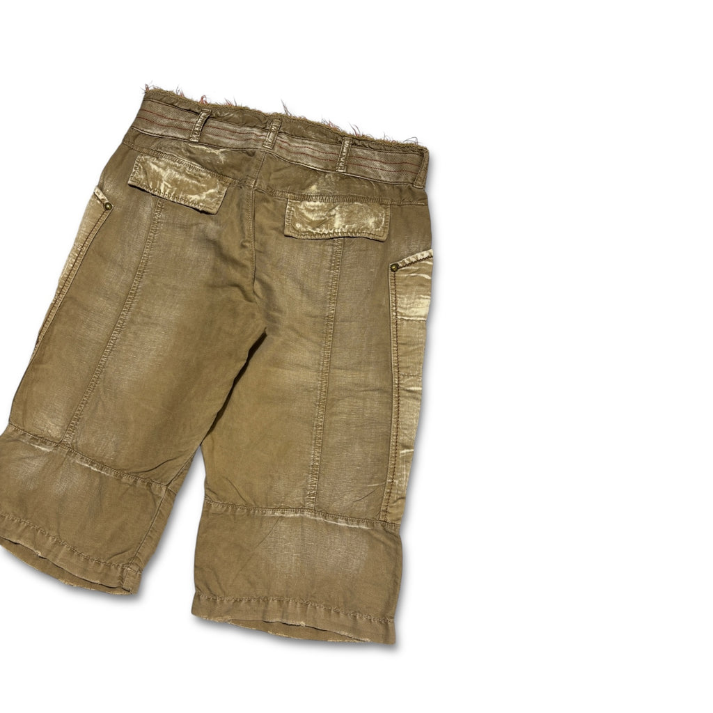 00s Marithe Francois Girbaud Damaged shorts