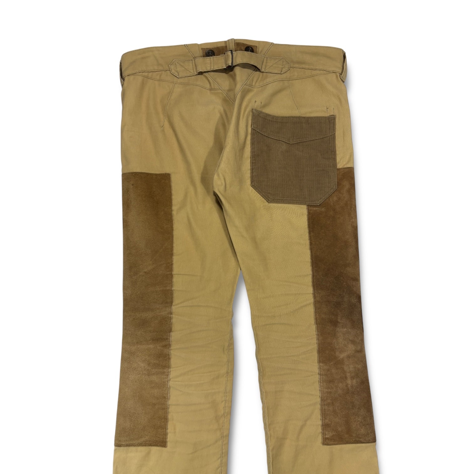 2012 JUNYA WATANABE GOAT Leather Double Knee