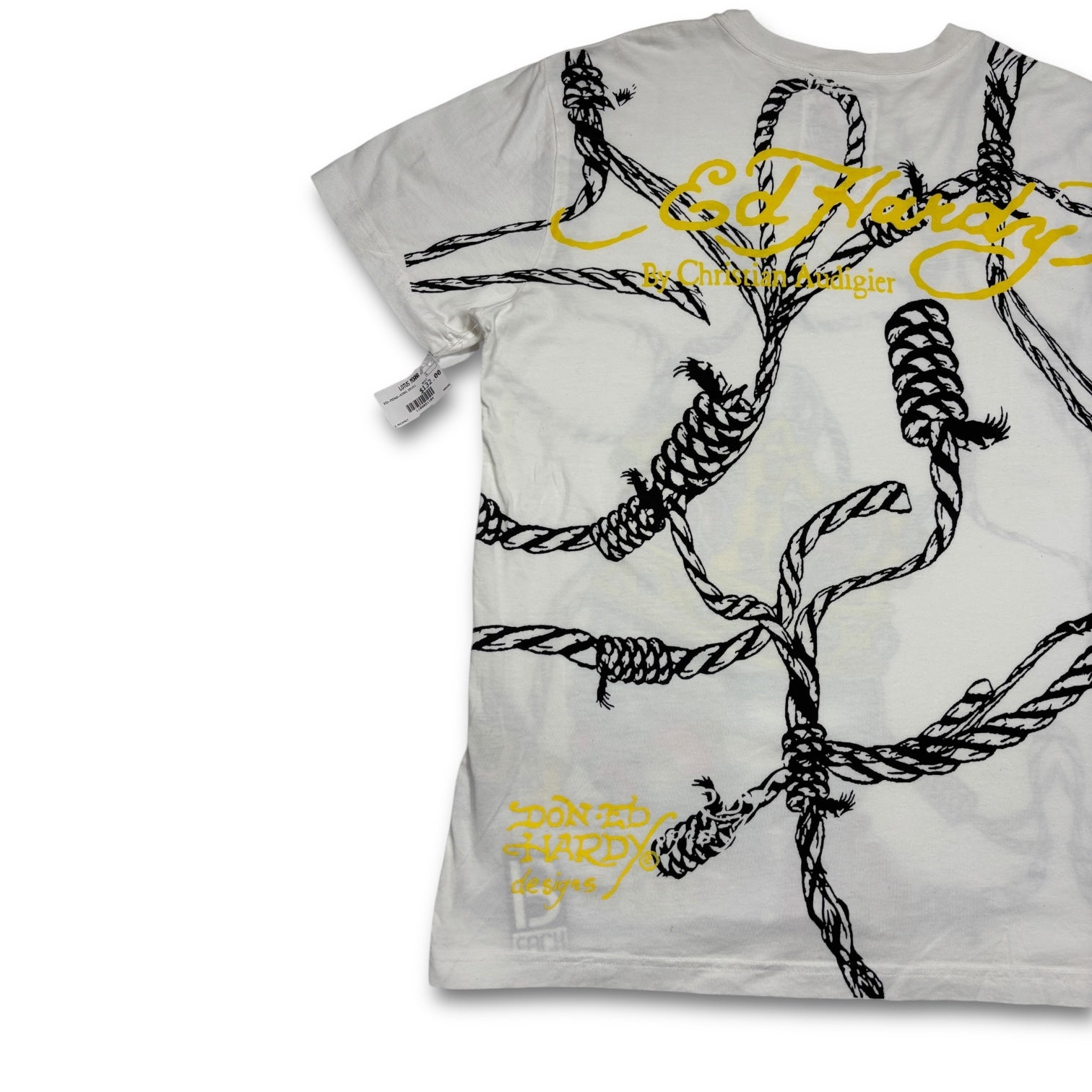 00s Ed Hardy Dead Stock Tee White