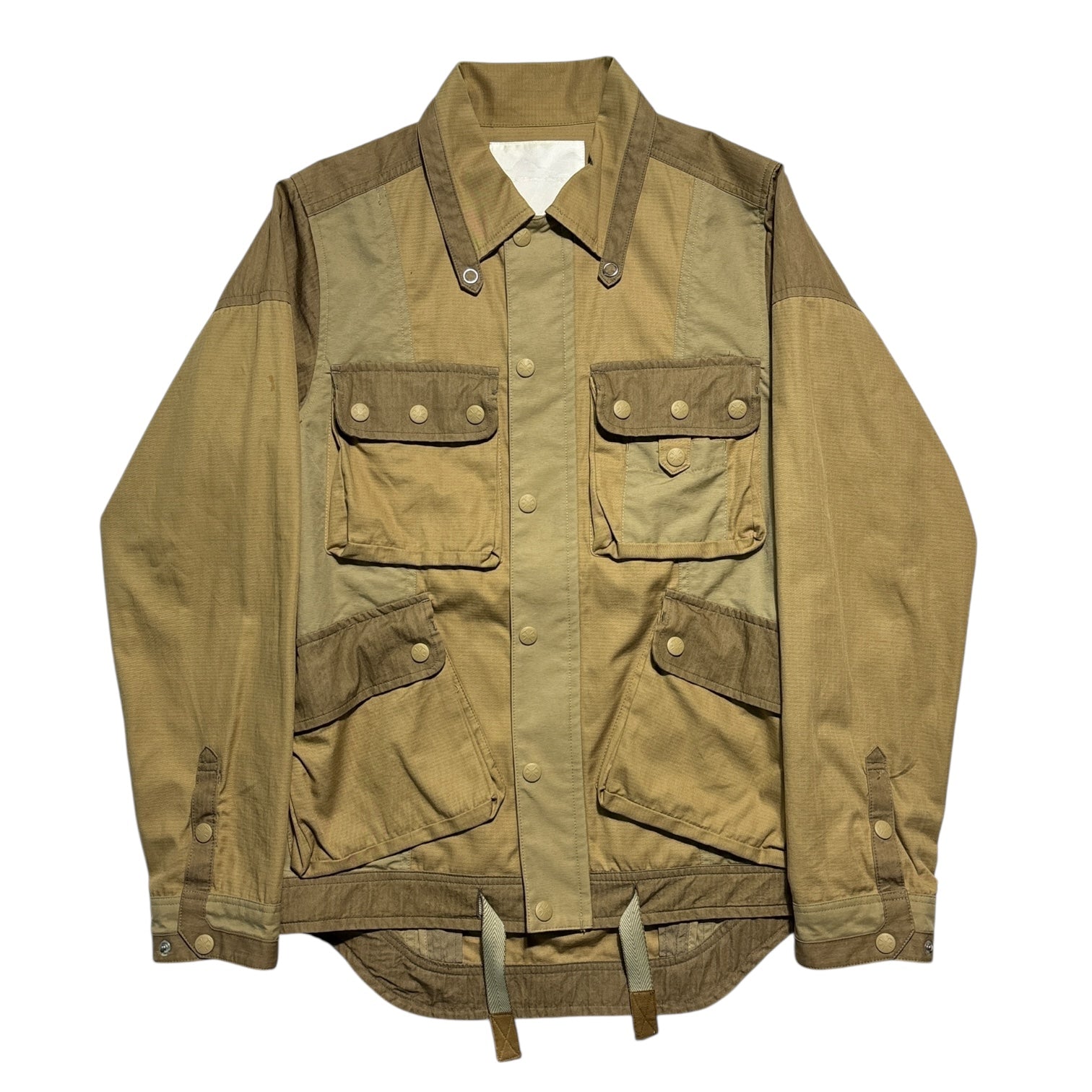 ss2011 WHITE MOUNTAINEERING Patch work jacket