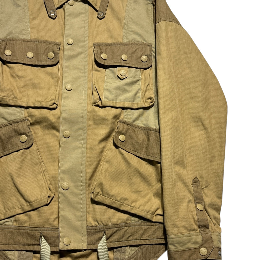 ss2011 WHITE MOUNTAINEERING Patch work jacket