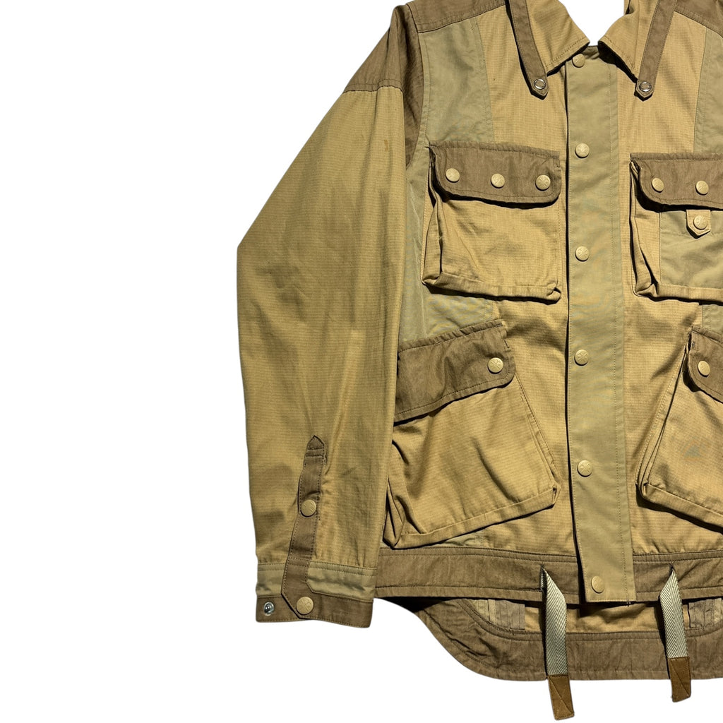 ss2011 WHITE MOUNTAINEERING Patch work jacket