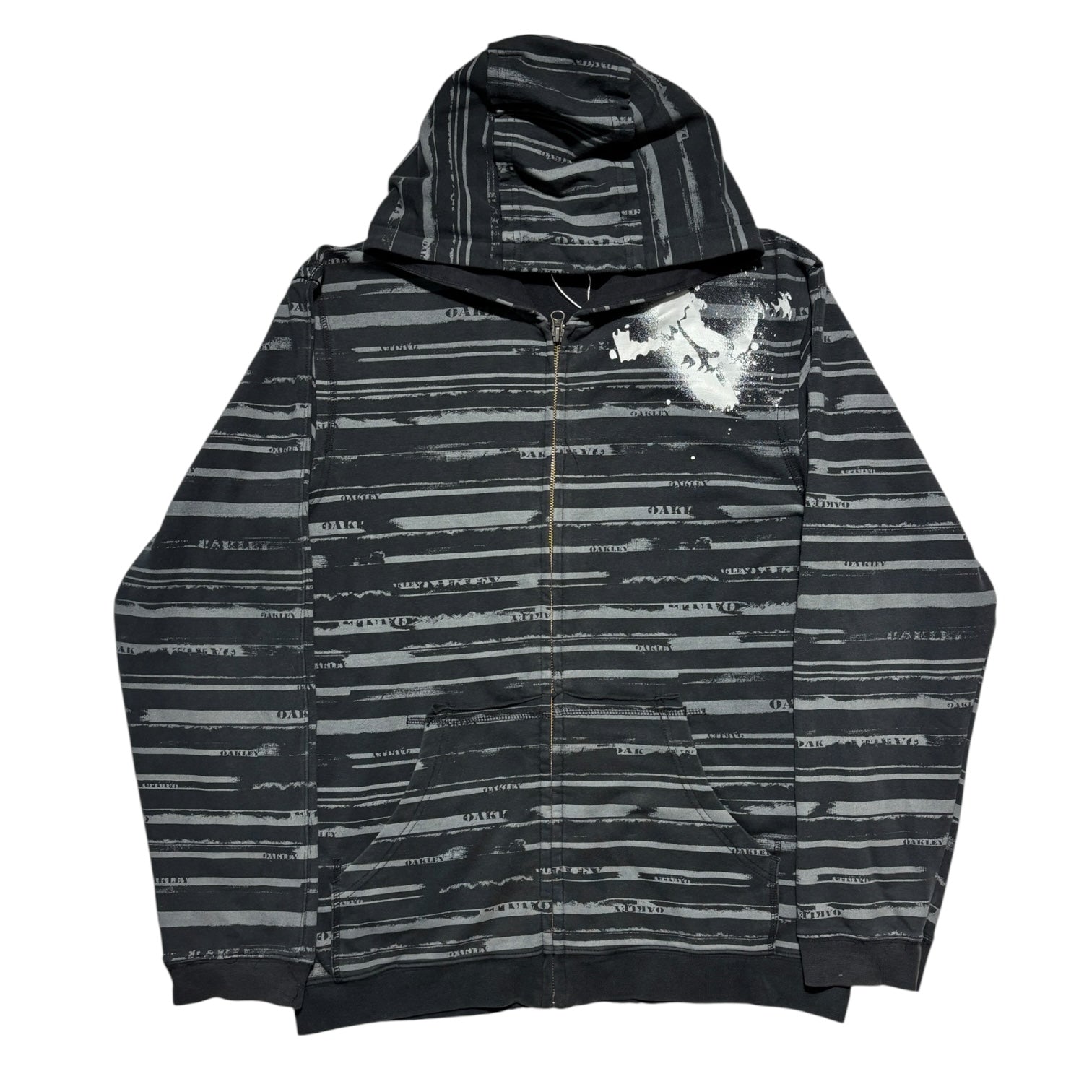 00s Oakley border Logo Hoodie