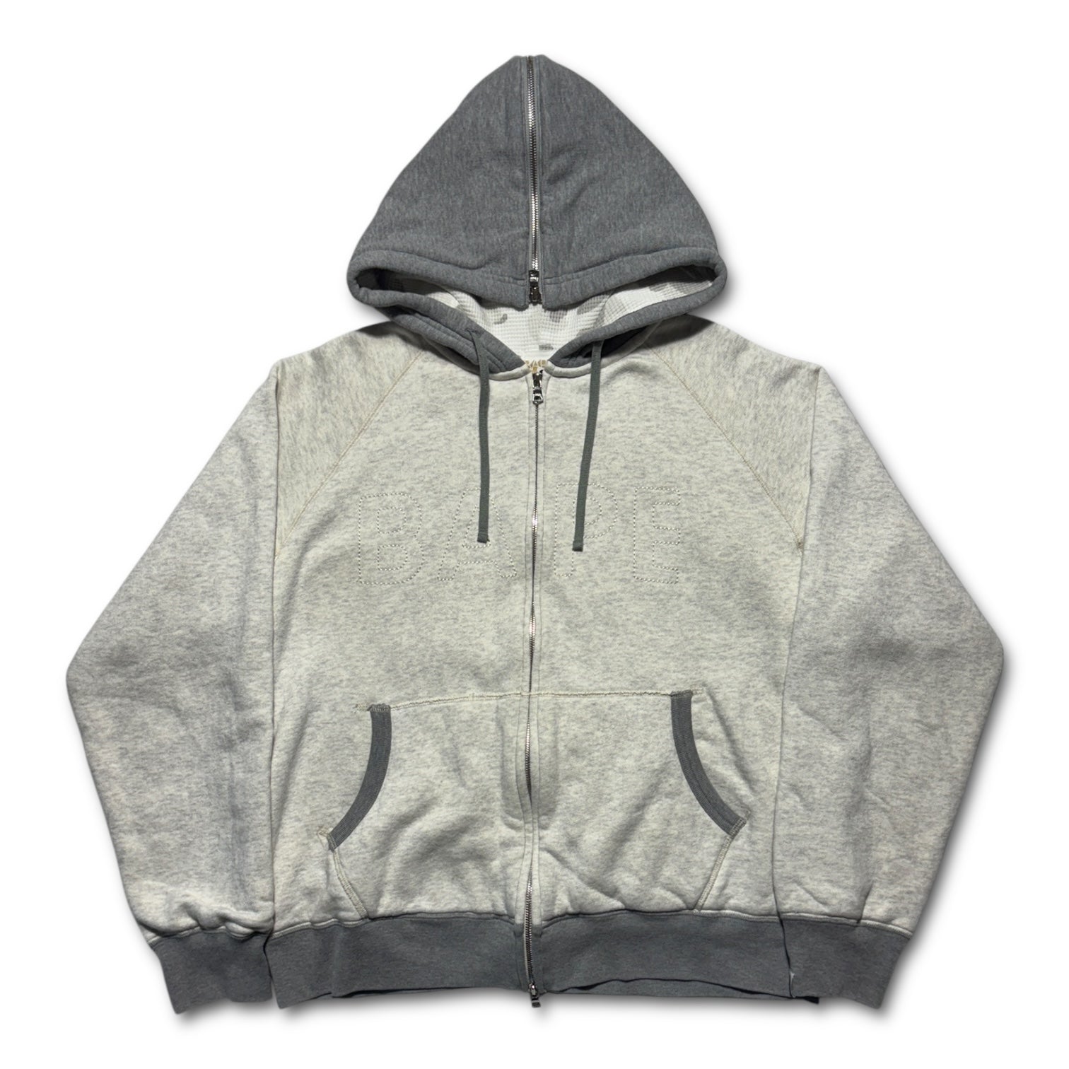 00s BAPE Camo heavy hoodie separated