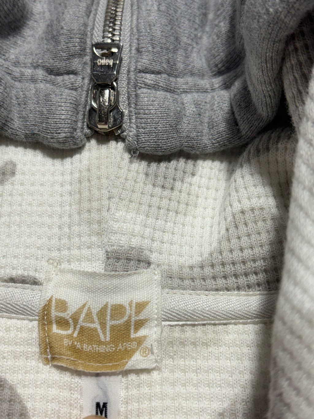 00s BAPE Camo heavy hoodie separated