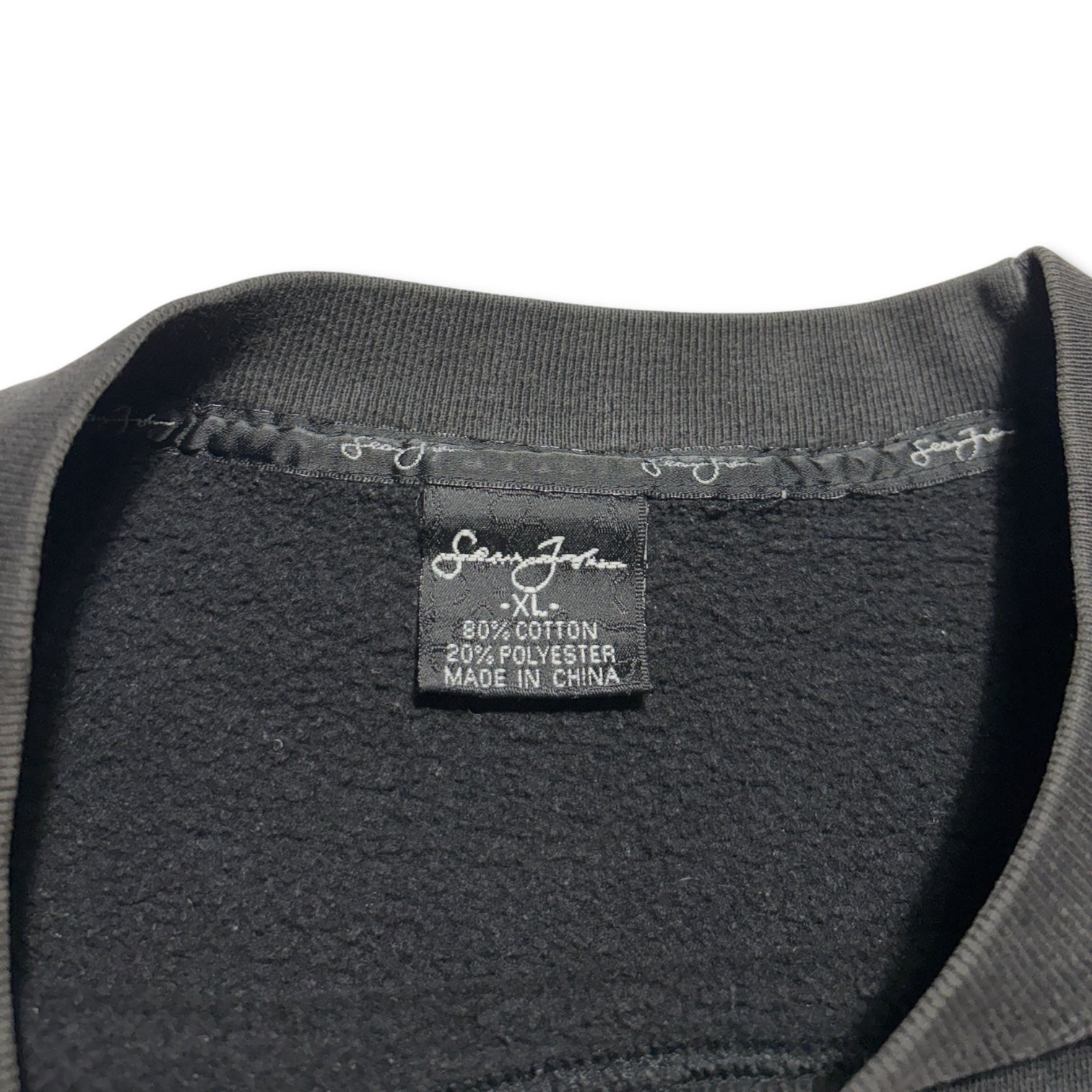 Sean john Washed Sweat Black