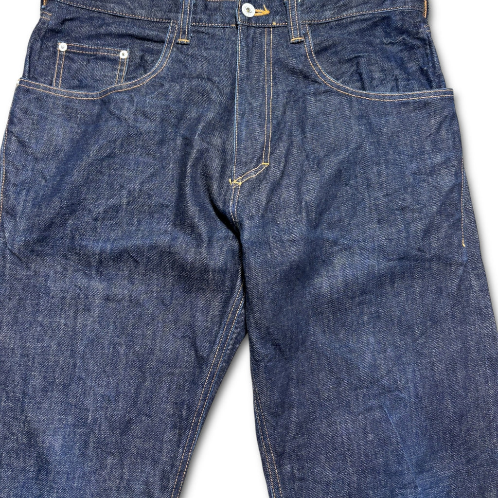 00s Doarat back boa denim