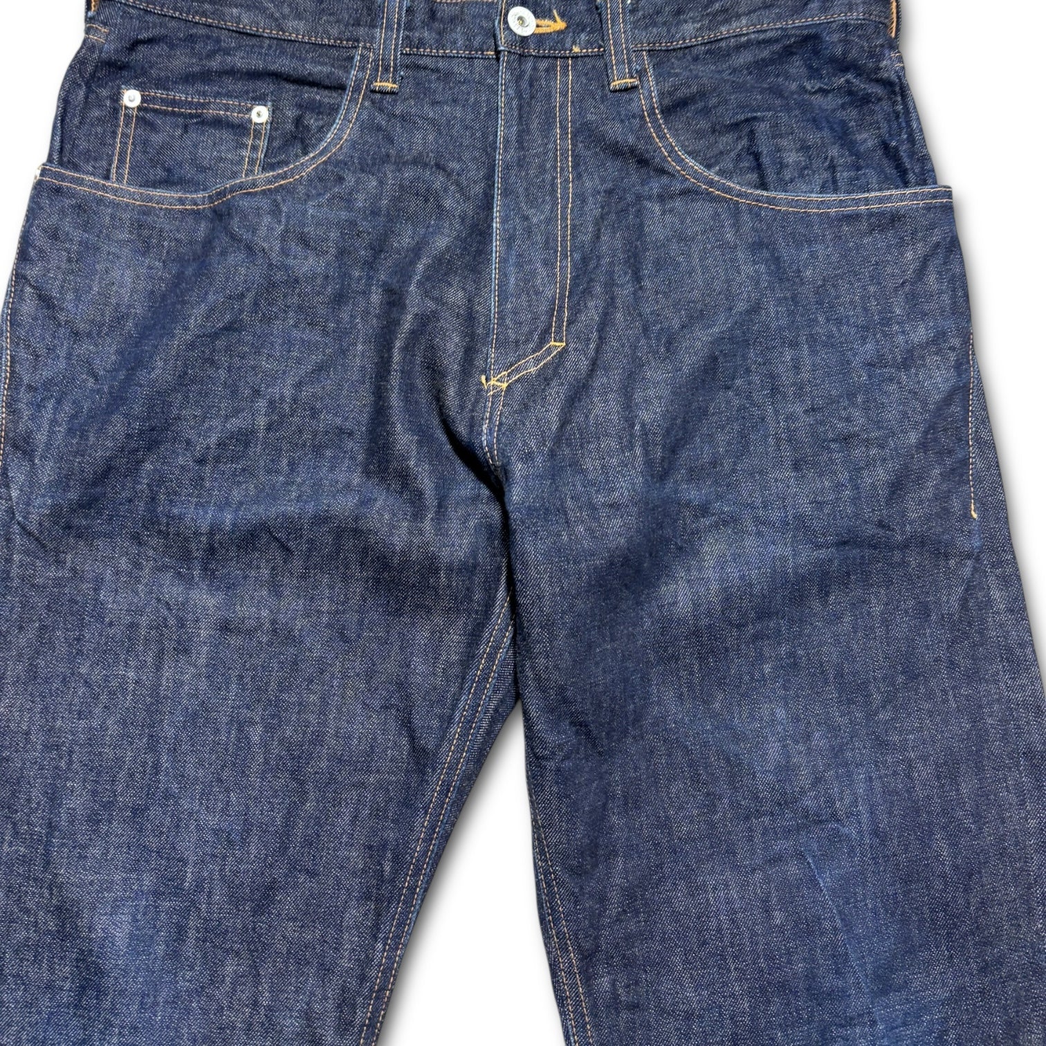 00s Doarat back boa denim