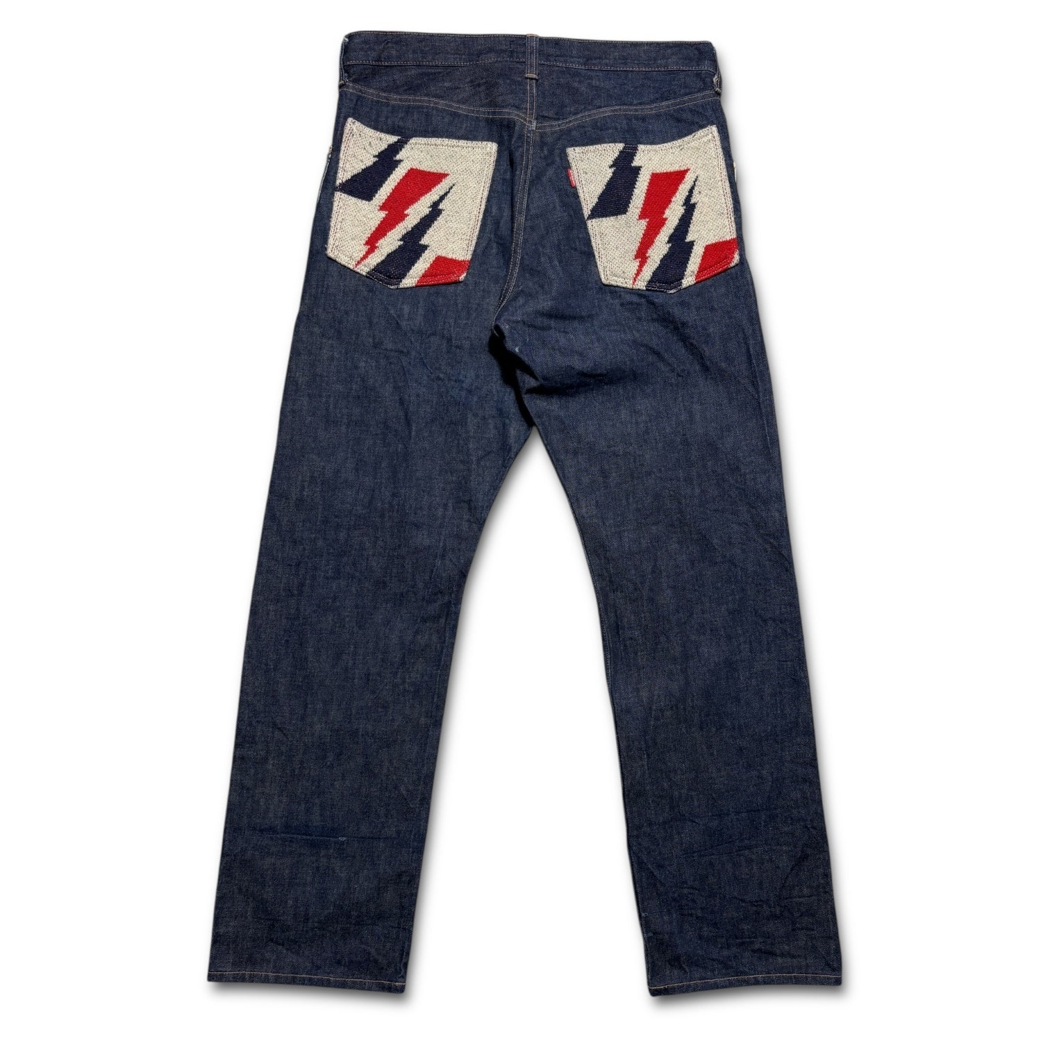 00s Doarat back boa denim