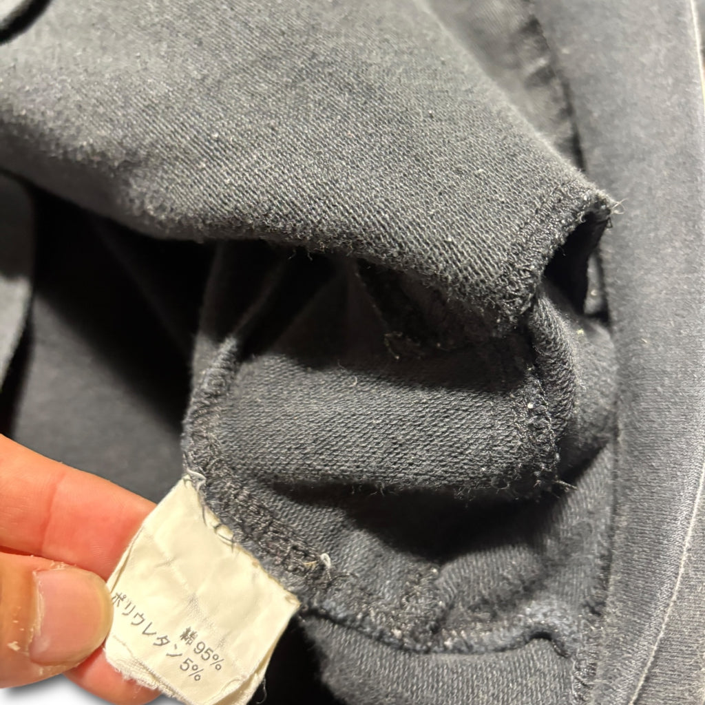 00s Oakley cutout sweat zip top black