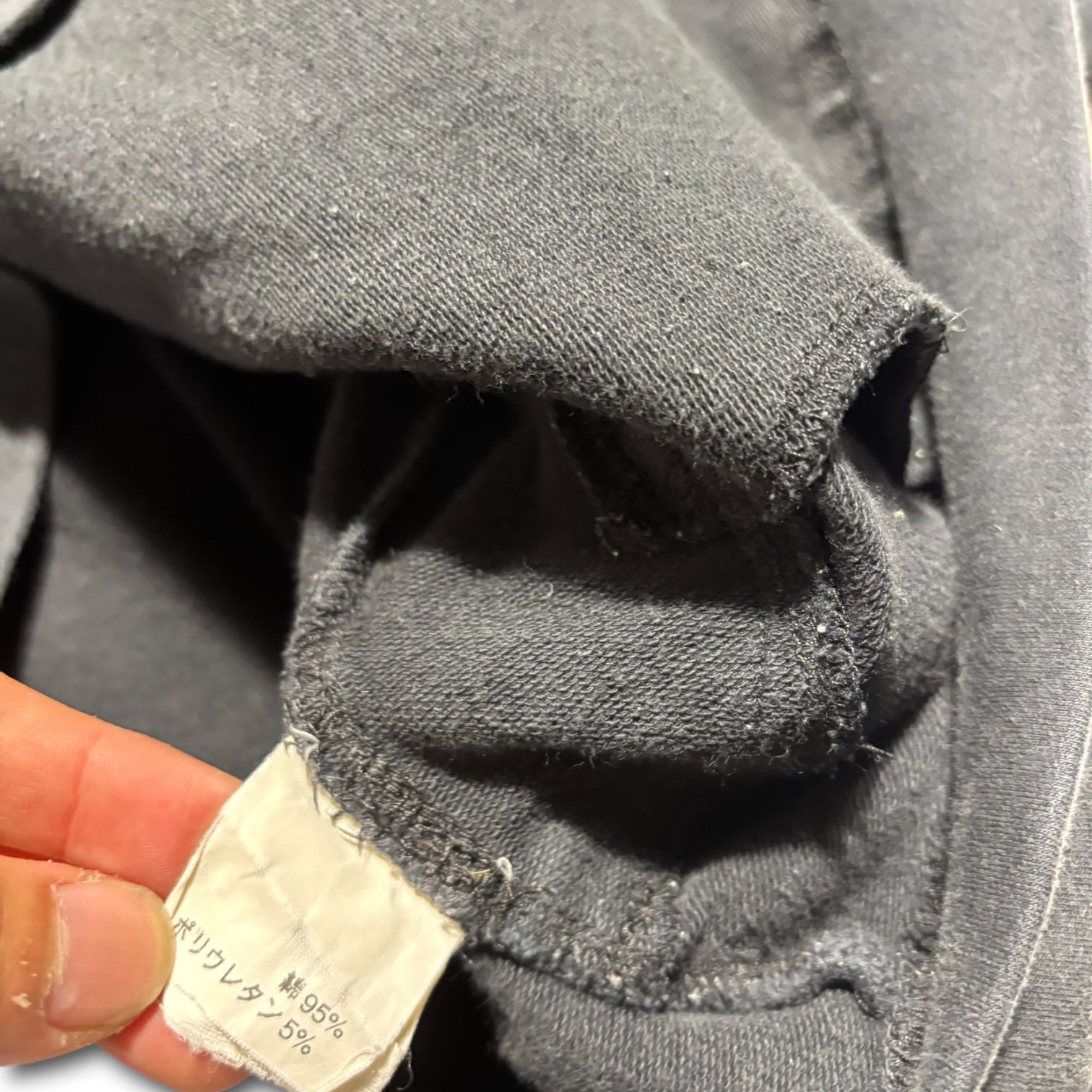 00s Oakley cutout sweat zip top black