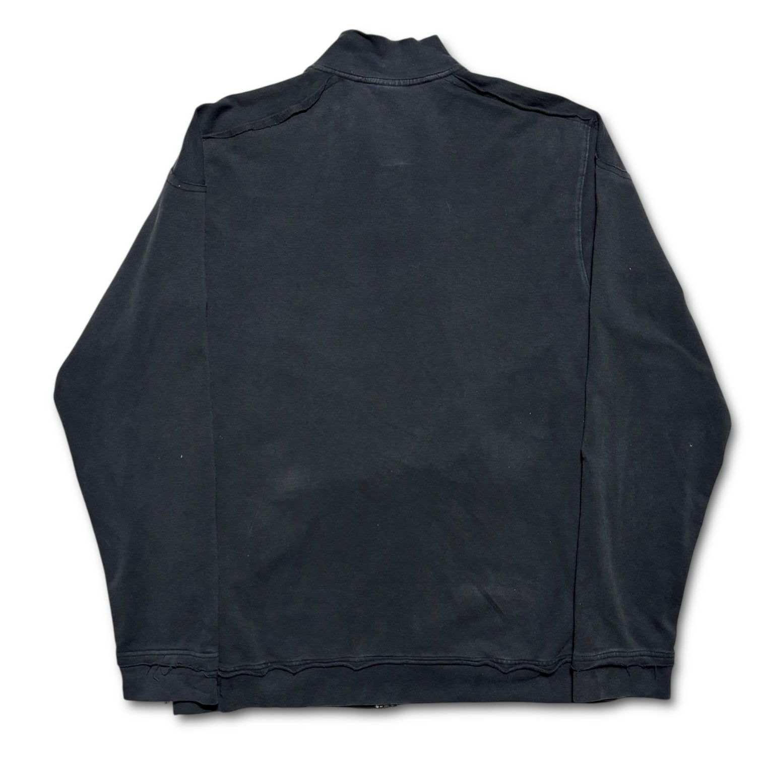 00s Oakley cutout sweat zip top black
