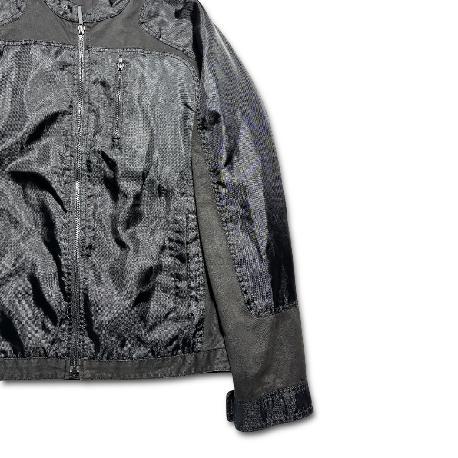00s DKNY hybrid jacket black