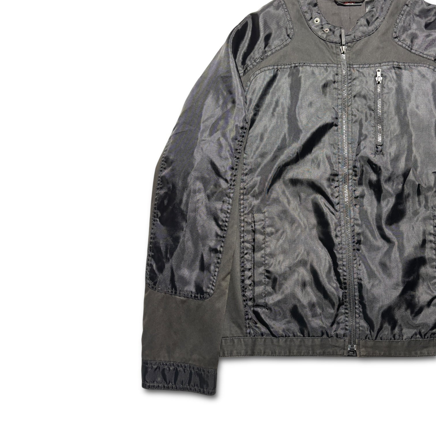 00s DKNY hybrid jacket black