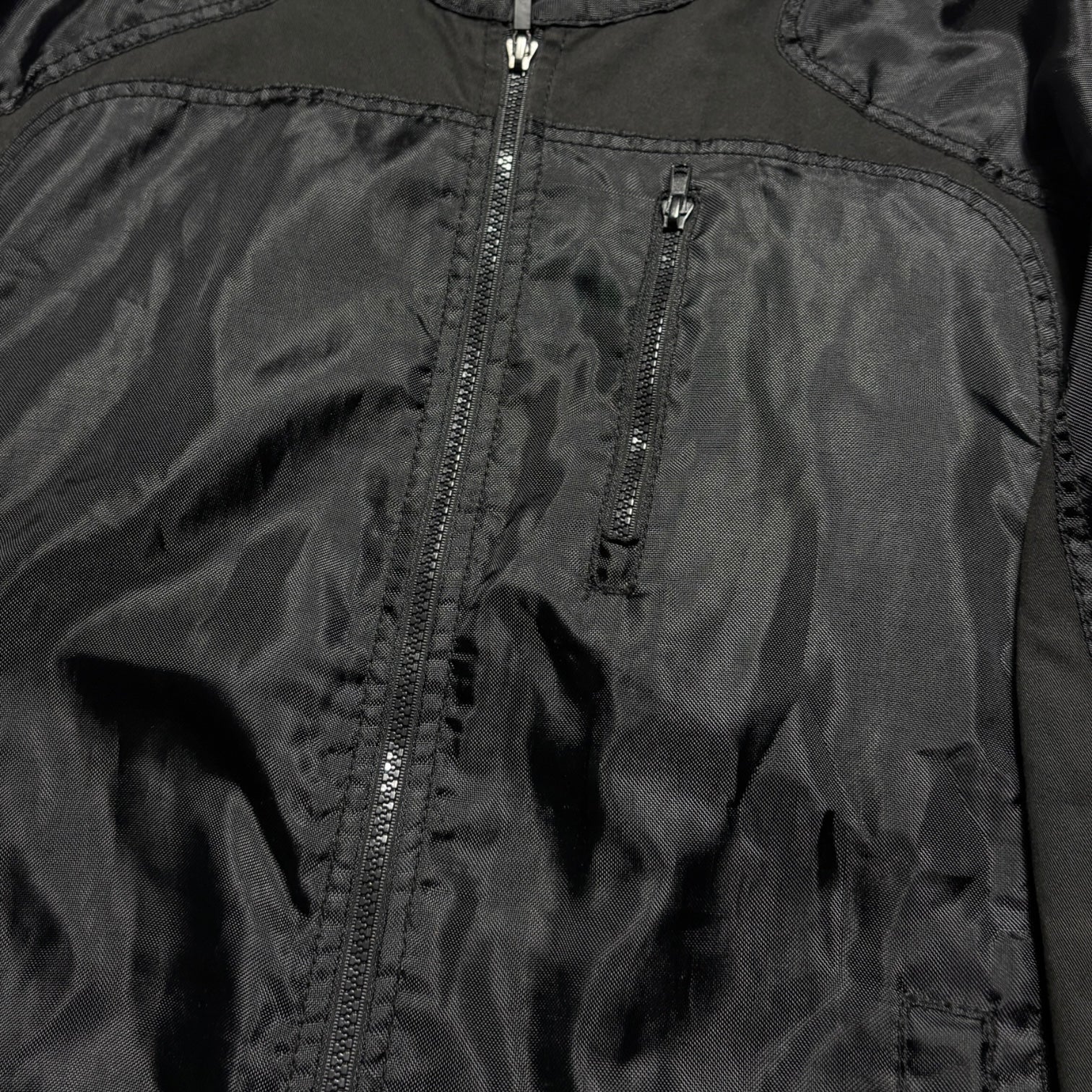 00s DKNY hybrid jacket black