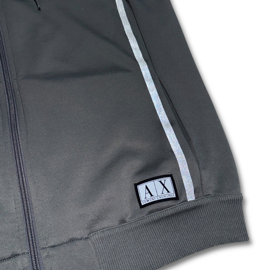 00s Armani Exchange Reflector Hoodie No sleeve
