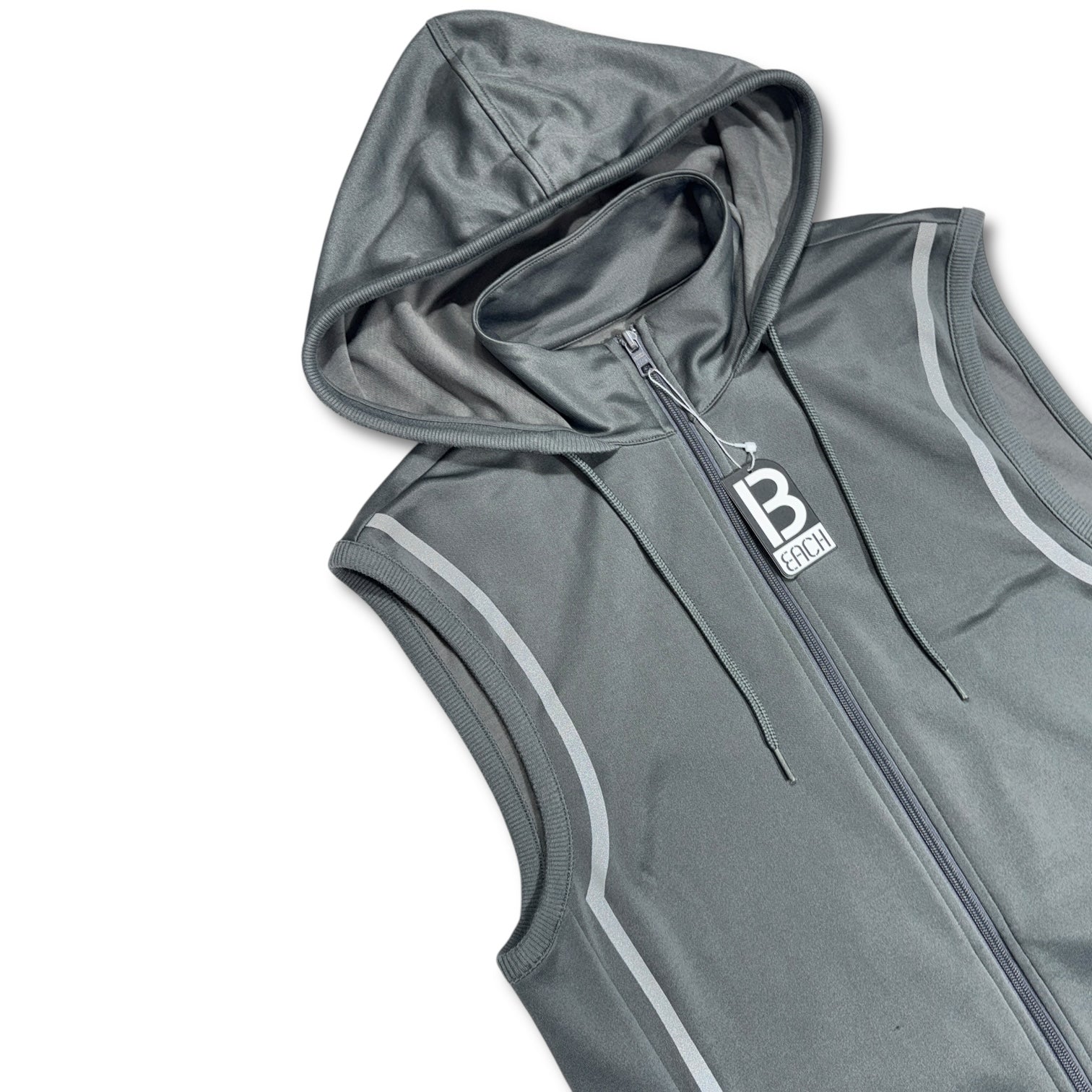 00s Armani Exchange Reflector Hoodie No sleeve