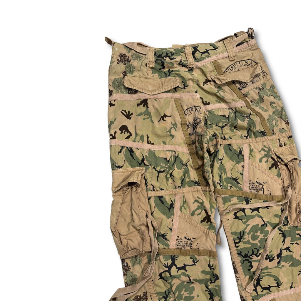 00s Avirex Camo Parachute Pants