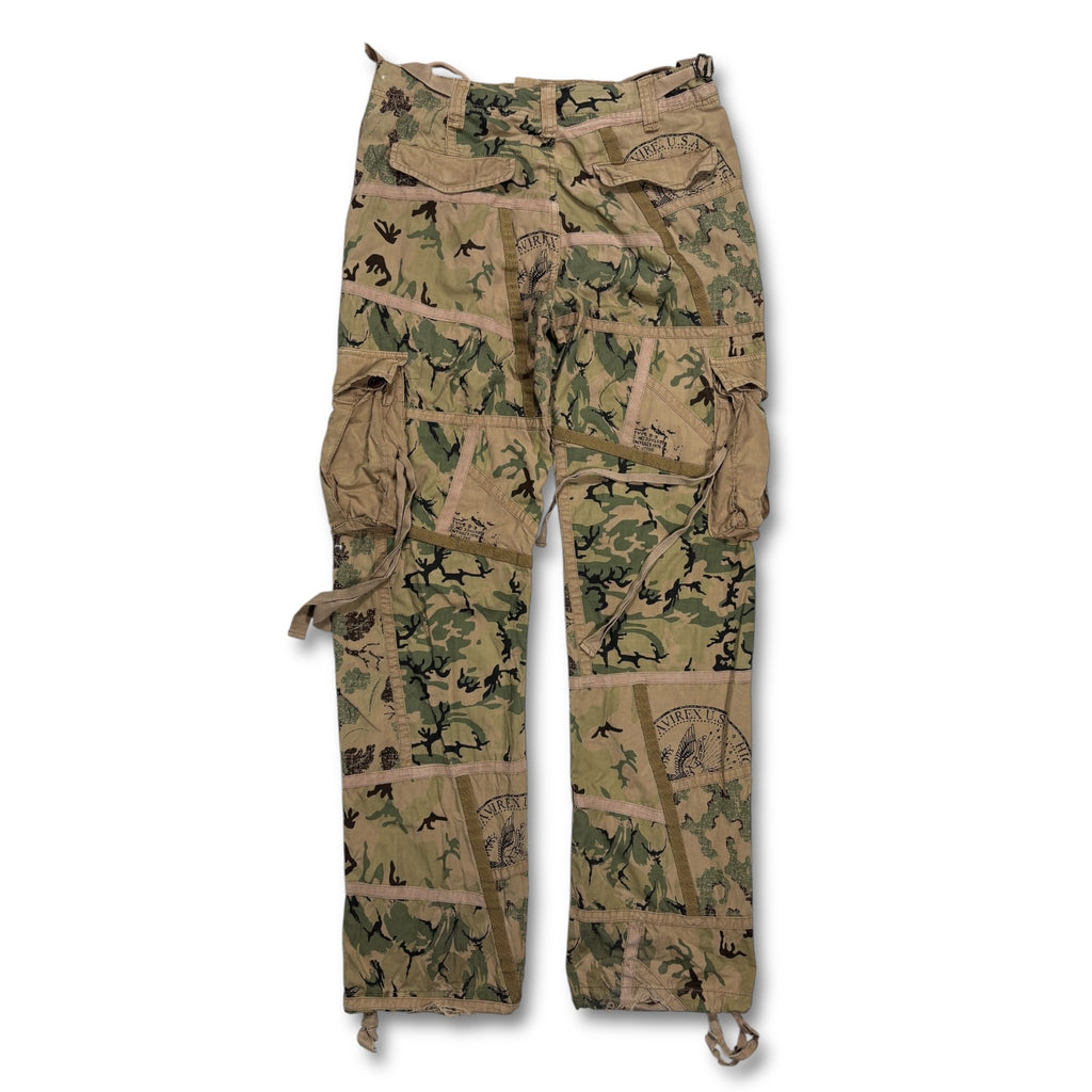 00s Avirex Camo Parachute Pants