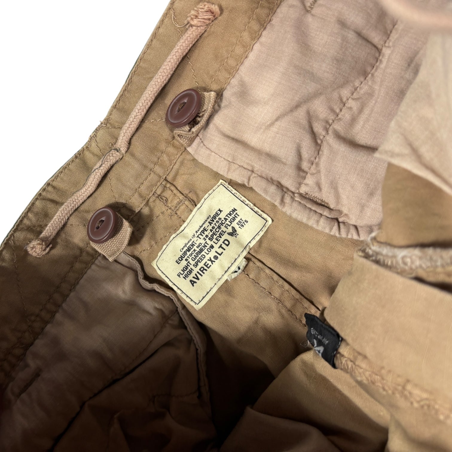 00s Avirex Camo Parachute Pants